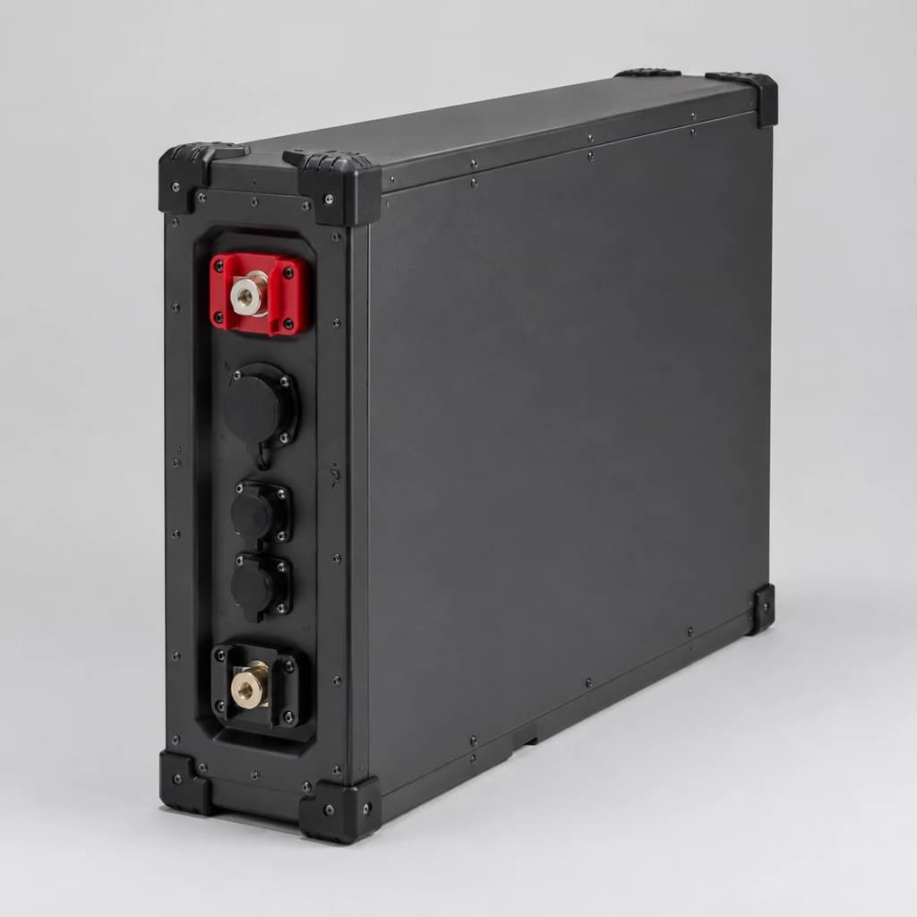 12V 100Ah Slimline Bluetooth Battery