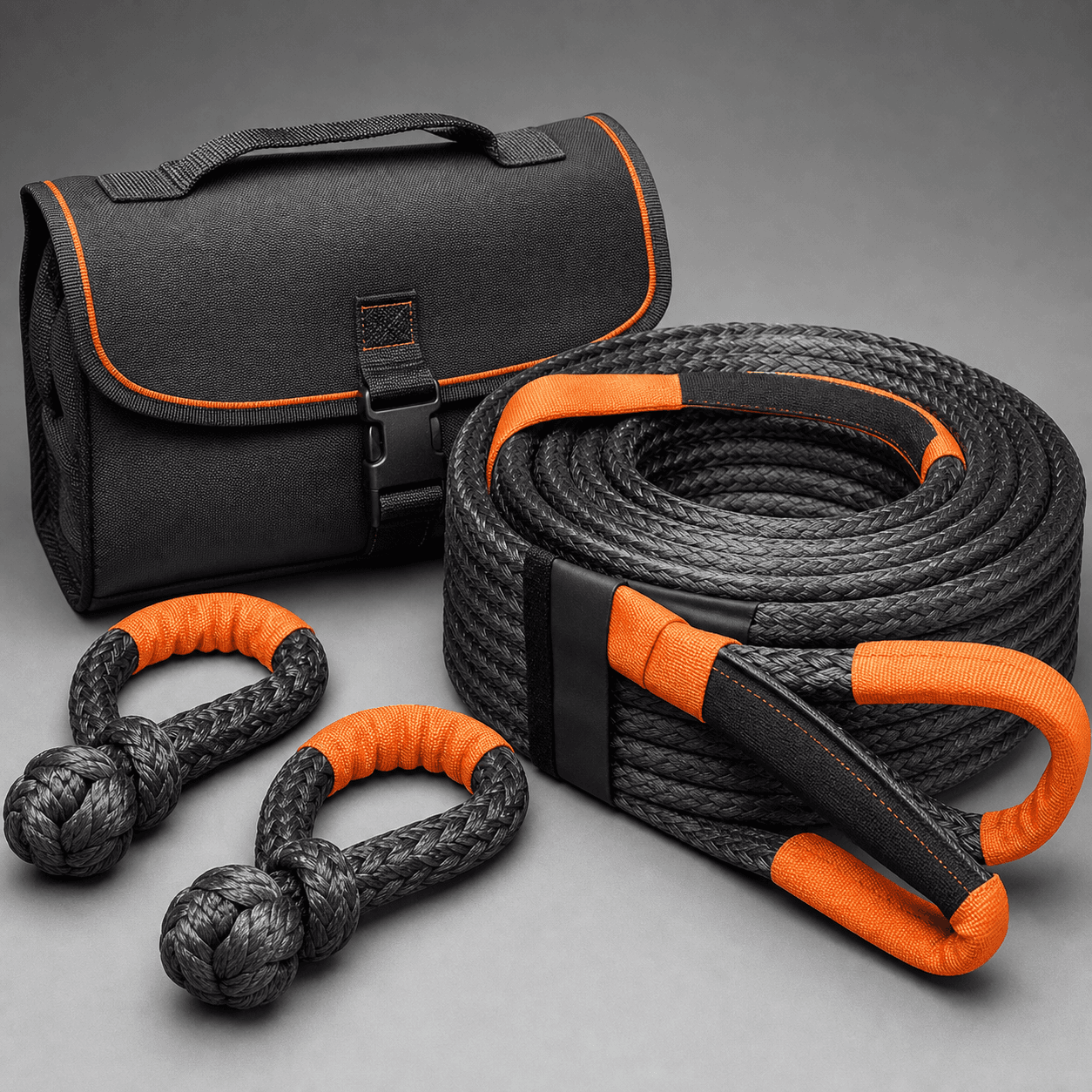 Kinetic Recovery Rope and Soft Shackle Kit
