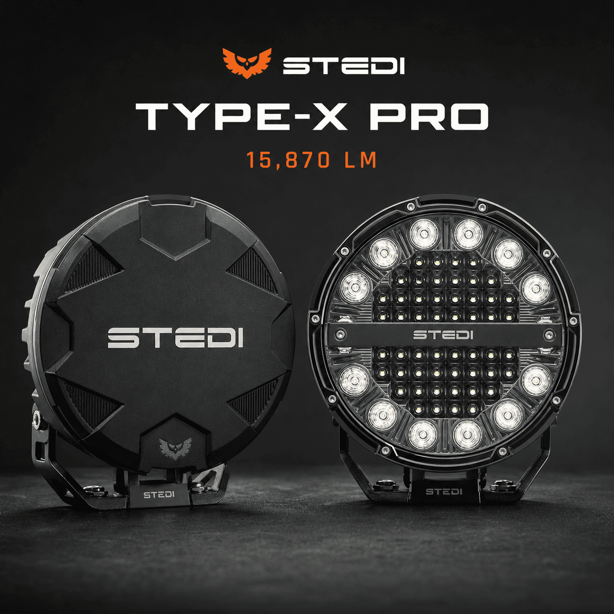 Type-X Pro LED Driving Lights – Pair