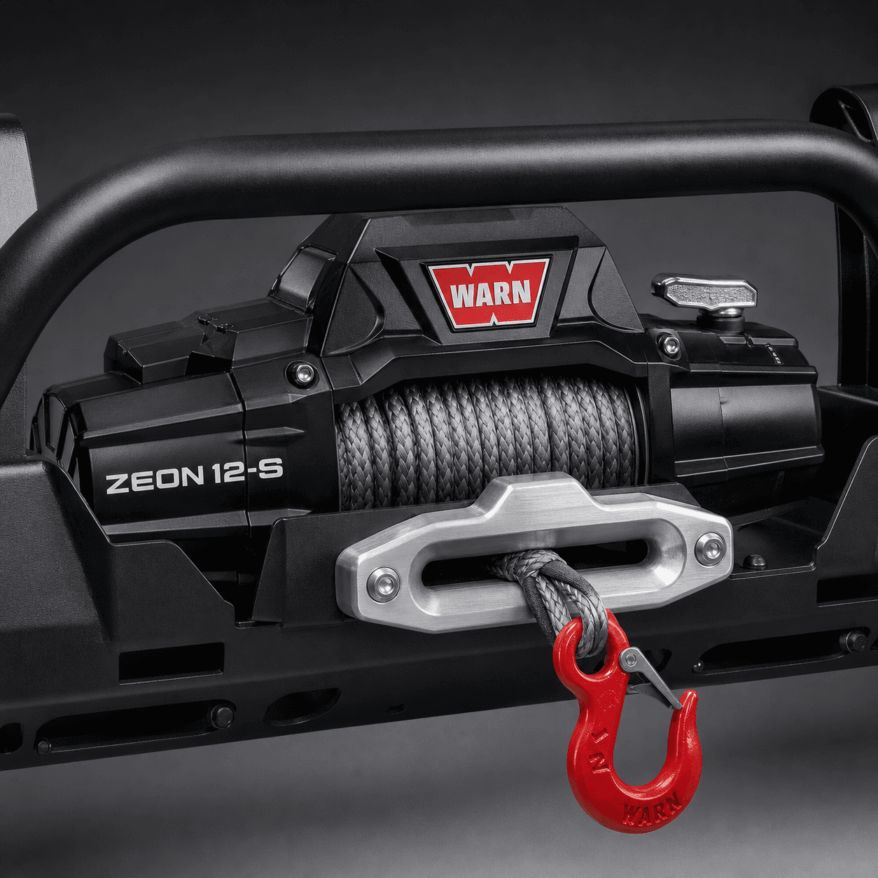 ZEON 12-S Premium Synthetic Rope Winch